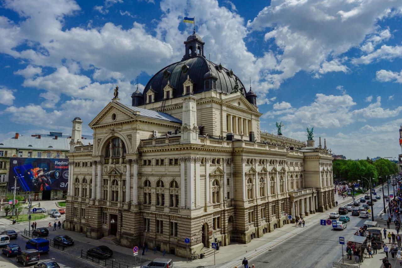 Cities Gallery Apart-Hotel Lwów Zewnętrze zdjęcie