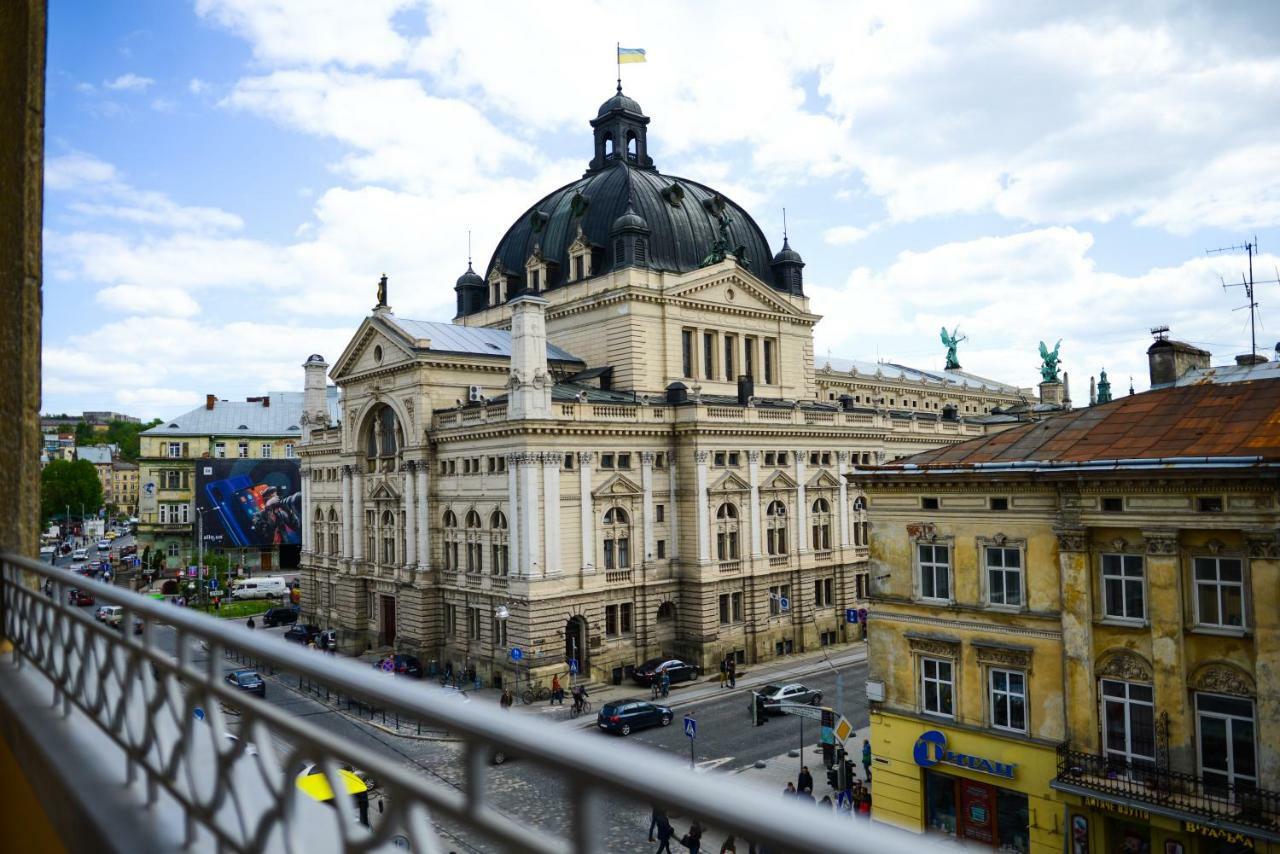 Cities Gallery Apart-Hotel Lwów Zewnętrze zdjęcie